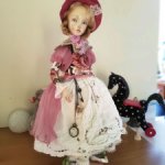 Дэйзи. барышня кисейная. кукла коллекционная интерьерная ручной работы