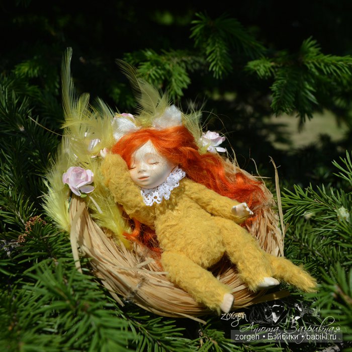 Тедди долл Анариэль - дочь солнца