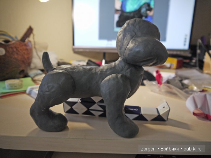 Джой с грустными глазами и добрым сердцем. Игрушка ручной работы