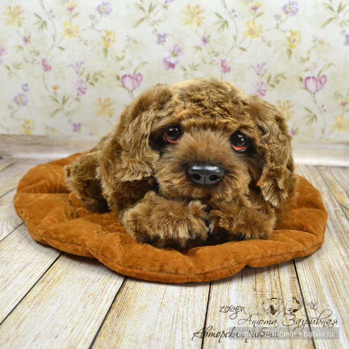 Джой с грустными глазами и добрым сердцем. Игрушка ручной работы (фото 10)