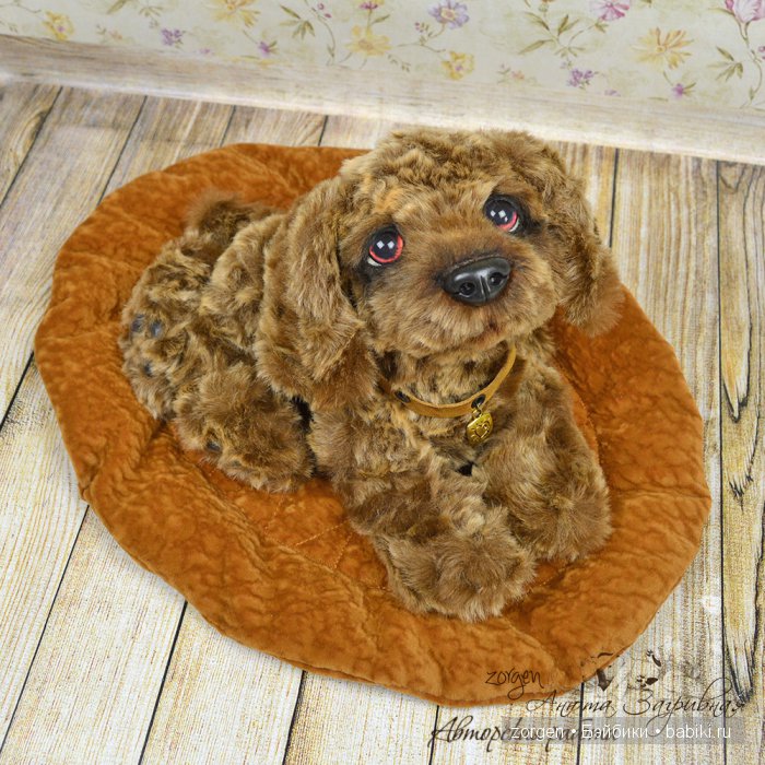 Джой с грустными глазами и добрым сердцем. Игрушка ручной работы (фото 9)