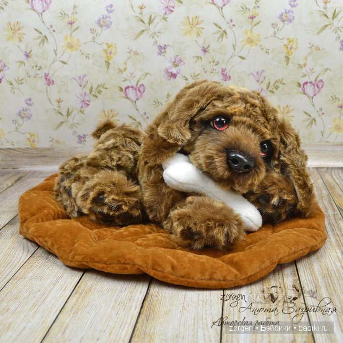 Джой с грустными глазами и добрым сердцем. Игрушка ручной работы (фото 4)