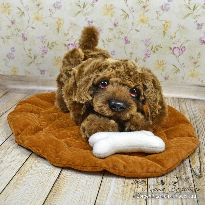 Джой с грустными глазами и добрым сердцем. Игрушка ручной работы (фото 6)