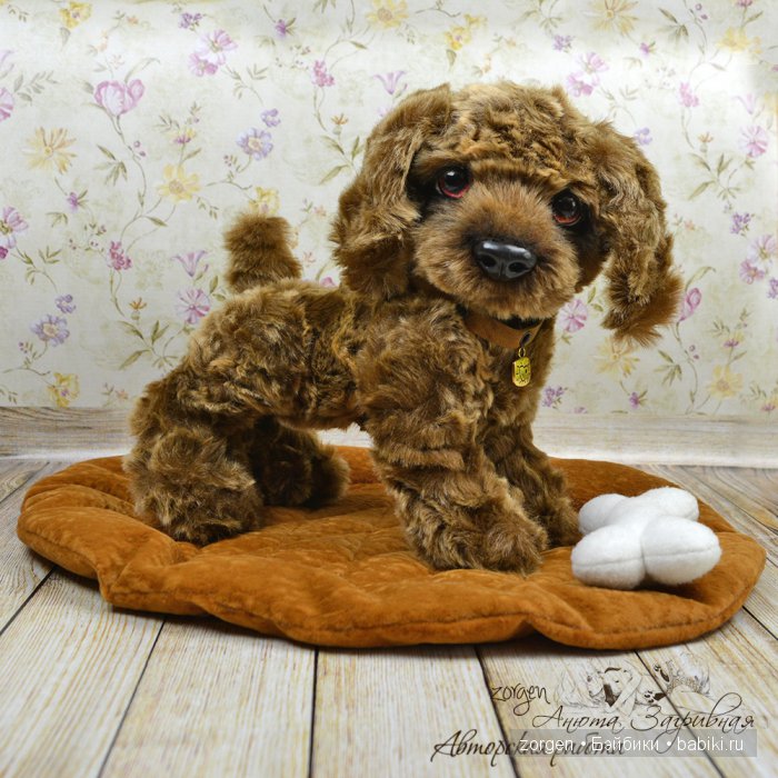 Джой с грустными глазами и добрым сердцем. Игрушка ручной работы (фото 7)