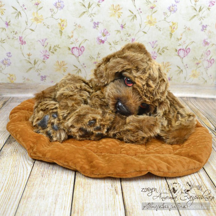 Джой с грустными глазами и добрым сердцем. Игрушка ручной работы