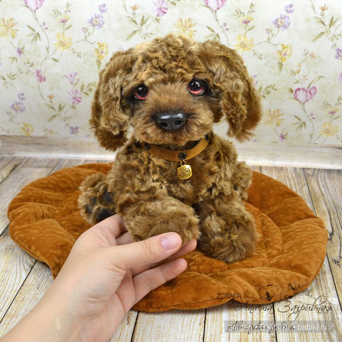 Джой с грустными глазами и добрым сердцем. Игрушка ручной работы (фото 8)