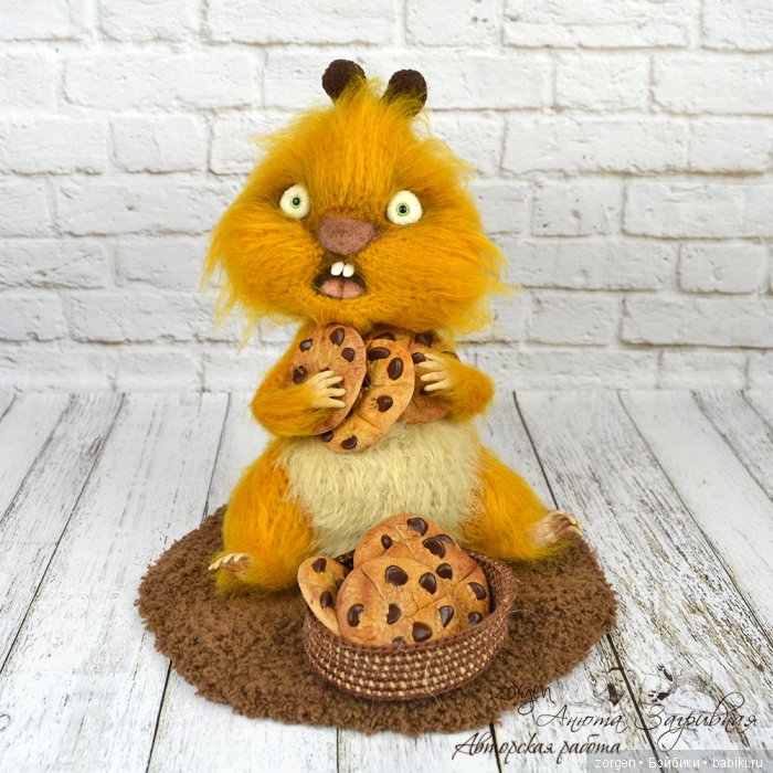 Страсти по печенюхам - игрушка вязанная крючком (фото 10)
