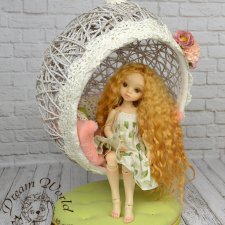 Такого еще не было - кресло в стиле аля шебби-шик