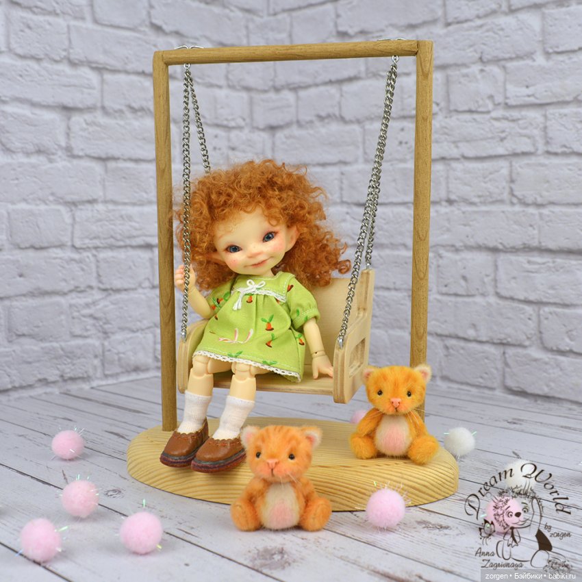 Рыжие хвостики — Авторские мишки Тедди и друзья: фото (фото 5)