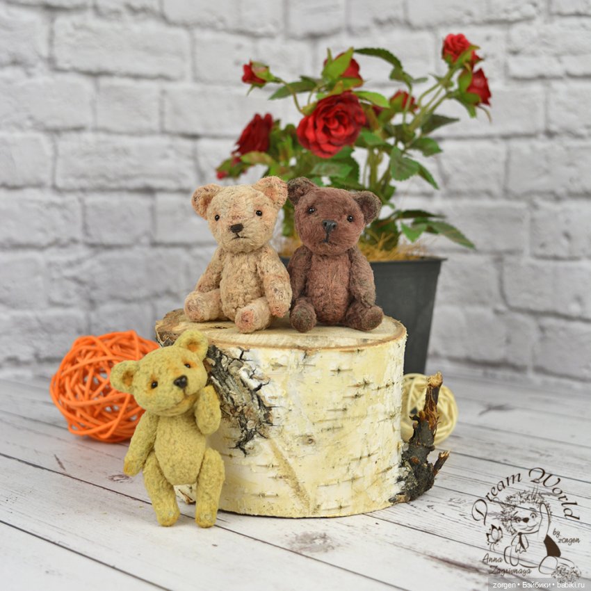 Старые добрые друзья | Бэйбики Старые добрые друзья — Авторские мишки Тедди и друзья: фото (фото 3)