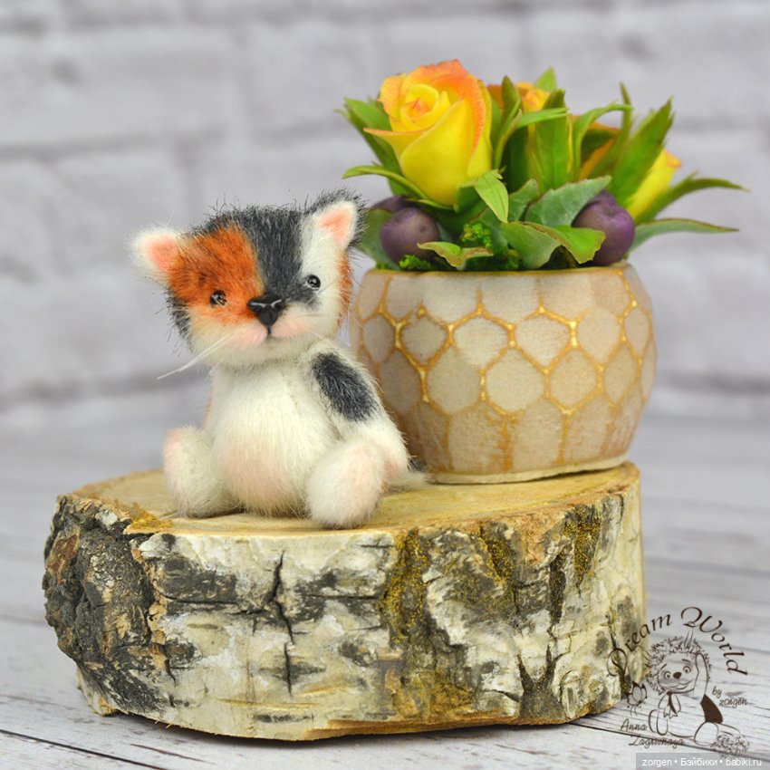 Усатые, не полосатые — Авторские мишки Тедди и друзья: фото (фото 4)