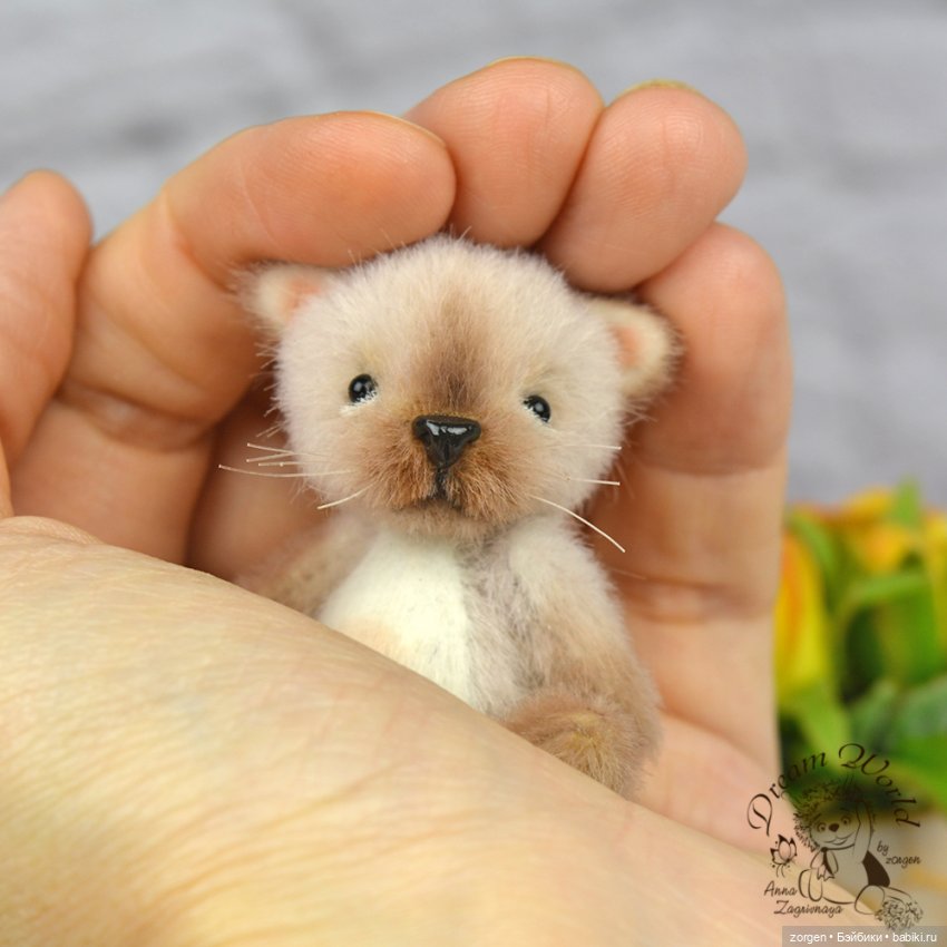 Усатые, не полосатые — Авторские мишки Тедди и друзья: фото (фото 8)