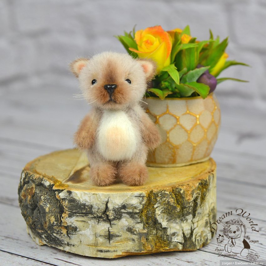 Усатые, не полосатые — Авторские мишки Тедди и друзья: фото (фото 6)