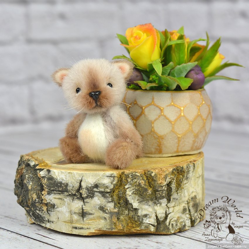 Усатые, не полосатые — Авторские мишки Тедди и друзья: фото (фото 7)