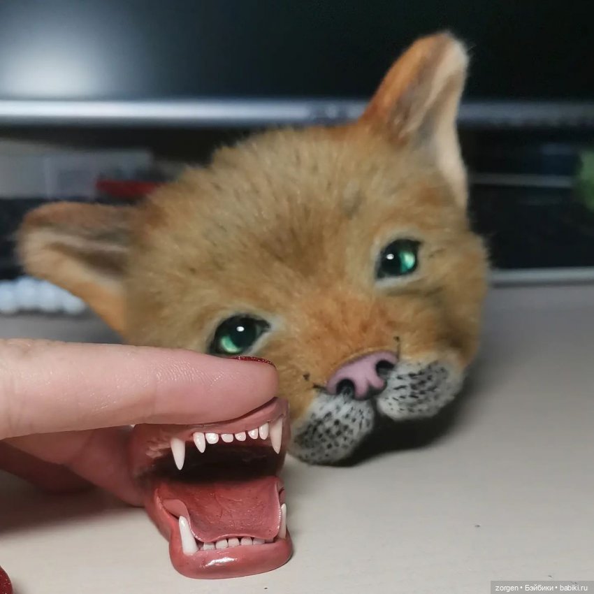 Алиска и львенок — Авторские мишки Тедди и друзья: фото