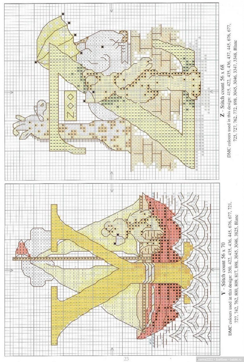 Fun with ABC. Узоры для вышивки чудесных медвежат с буквами английского алфавита