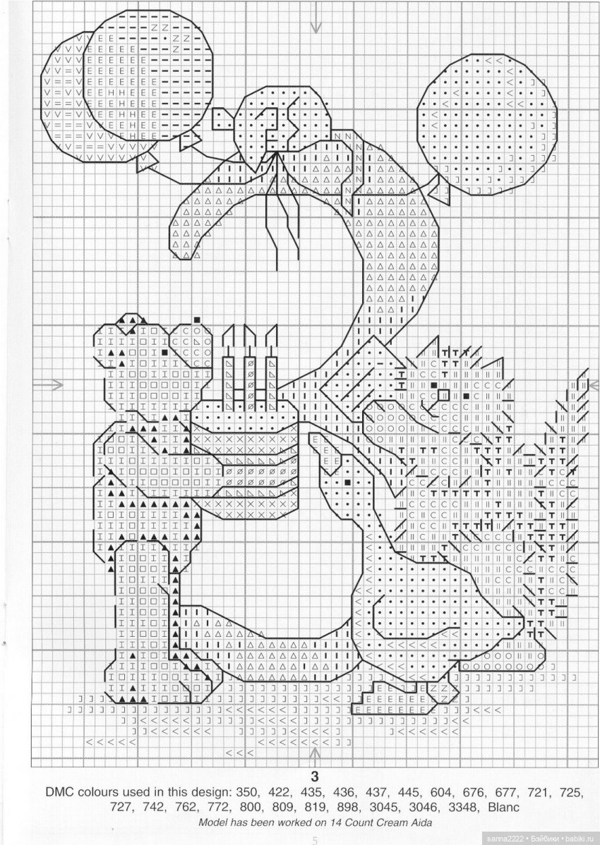 Fun with Numbers. Узоры для вышивки чудесных медвежат с цифрами (фото 5)