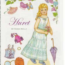 Антикварные бумажные куклы