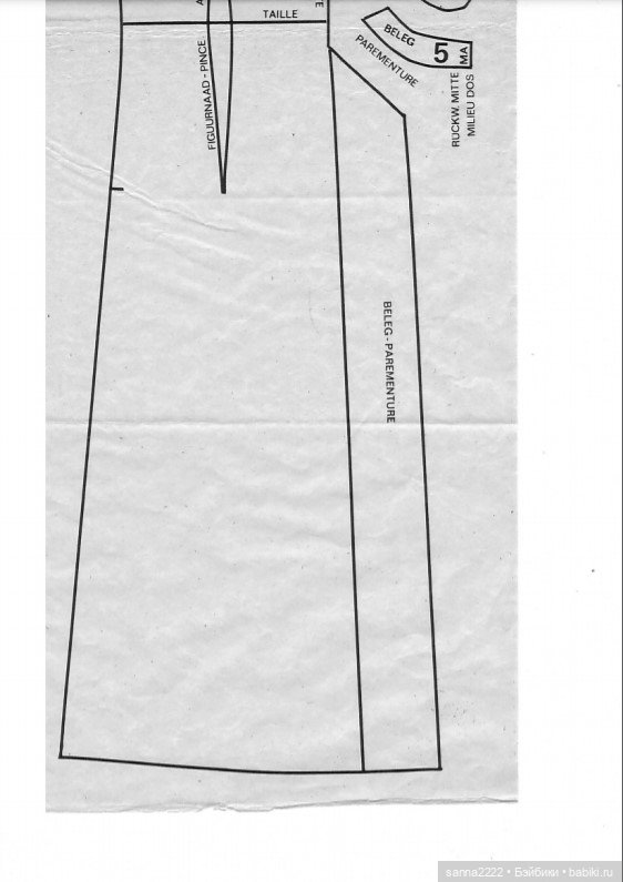 Пальто для куклы Bella — Выкройки для кукол (фото 5)