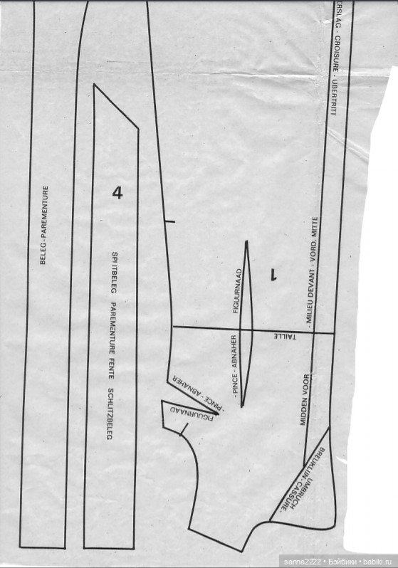 Пальто для куклы Bella — Выкройки для кукол (фото 3)