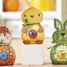 Буклетик для вышивки крестиком к Пасхе