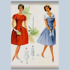 Альбом с выкройками "Осень 1961 г."