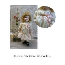 Bluette or Bitty Bethany Victorian Dress