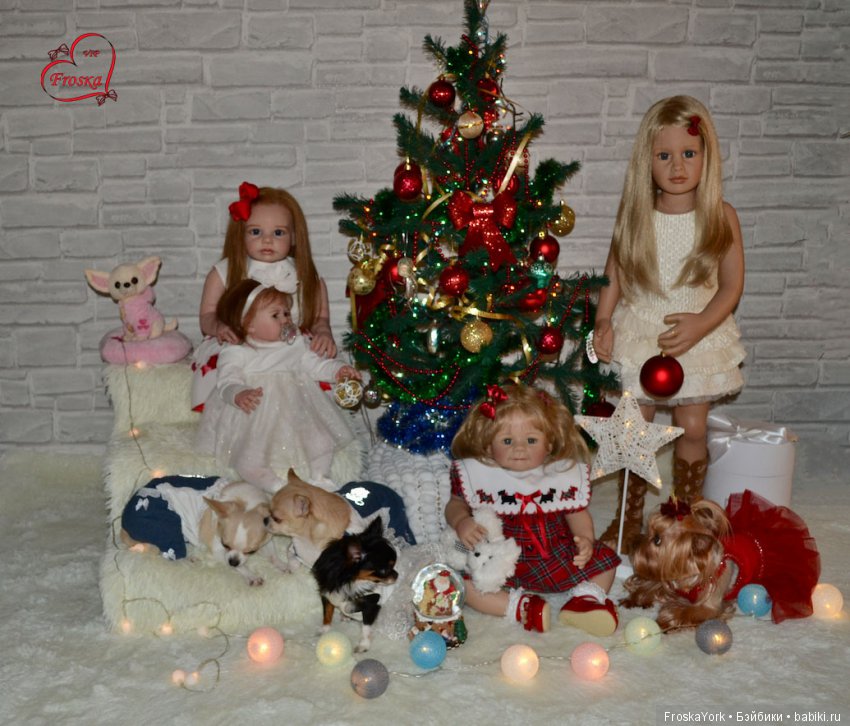 Дети и бабушкина ёлочка — Домашние коллекции кукол: фото собраний (фото 9)