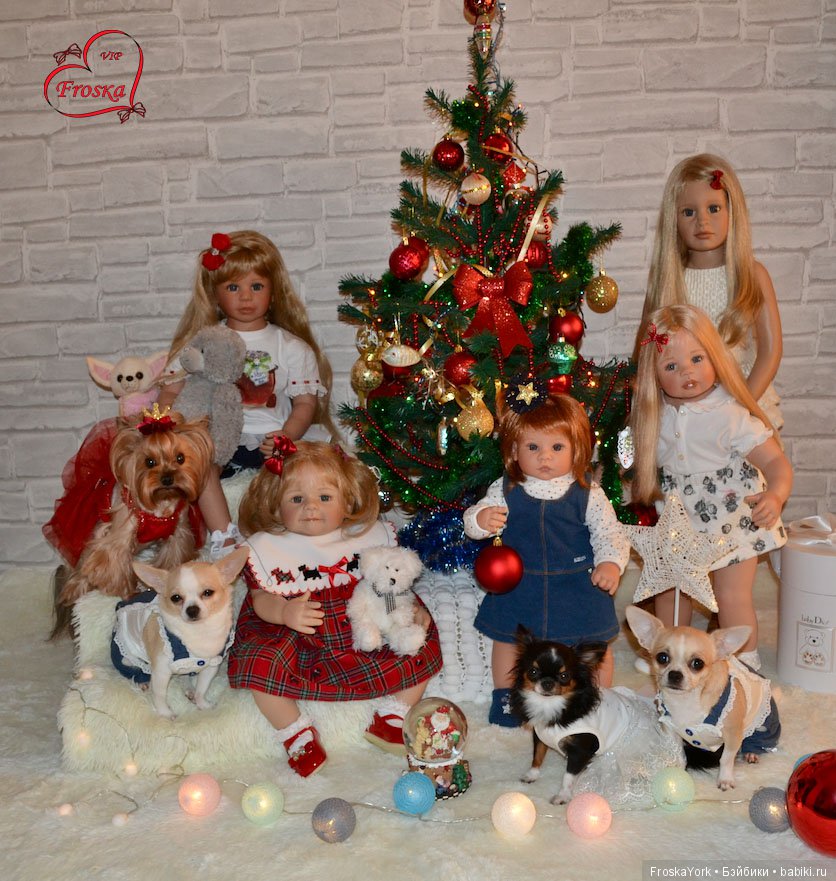 Дети и бабушкина ёлочка — Домашние коллекции кукол: фото собраний (фото 2)