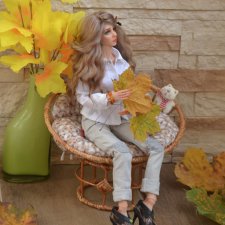 Немного осени... Или просто люблю эту девочку