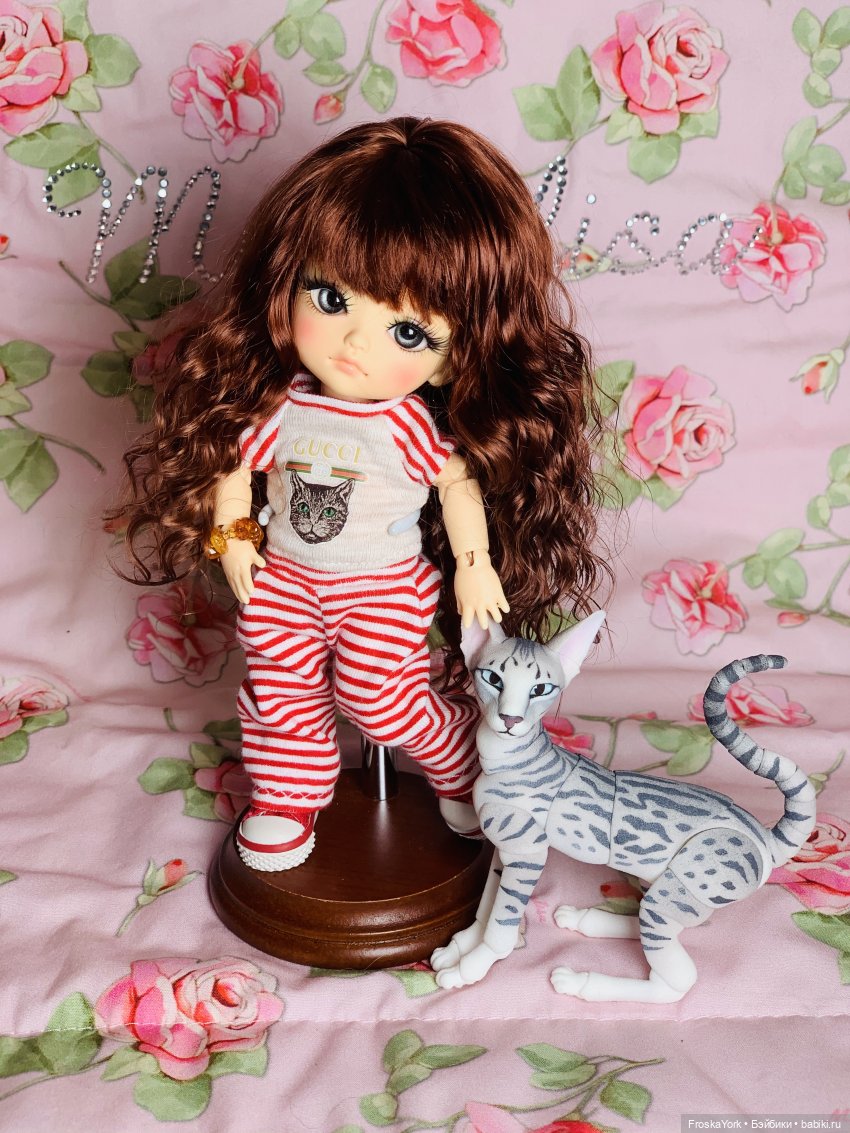 Алиска и кот | Бэйбики Алиска и кот — Куклы Latidoll (Лати): BJD (БЖД) (фото 2)