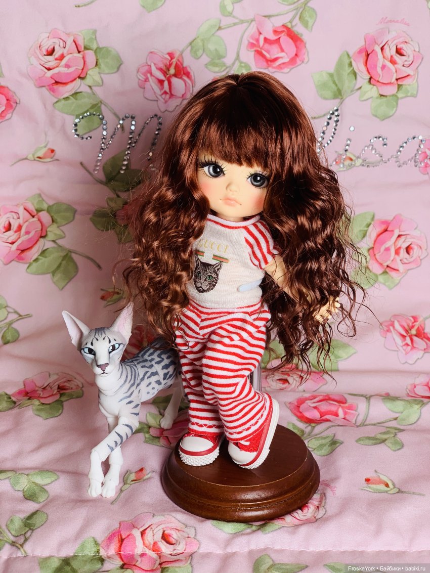 Алиска и кот | Бэйбики Алиска и кот — Куклы Latidoll (Лати): BJD (БЖД) (фото 4)