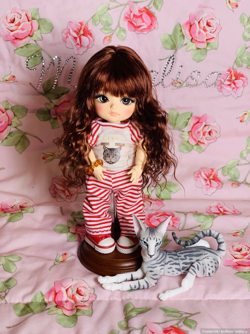 Алиска и кот | Бэйбики Алиска и кот — Куклы Latidoll (Лати): BJD (БЖД)