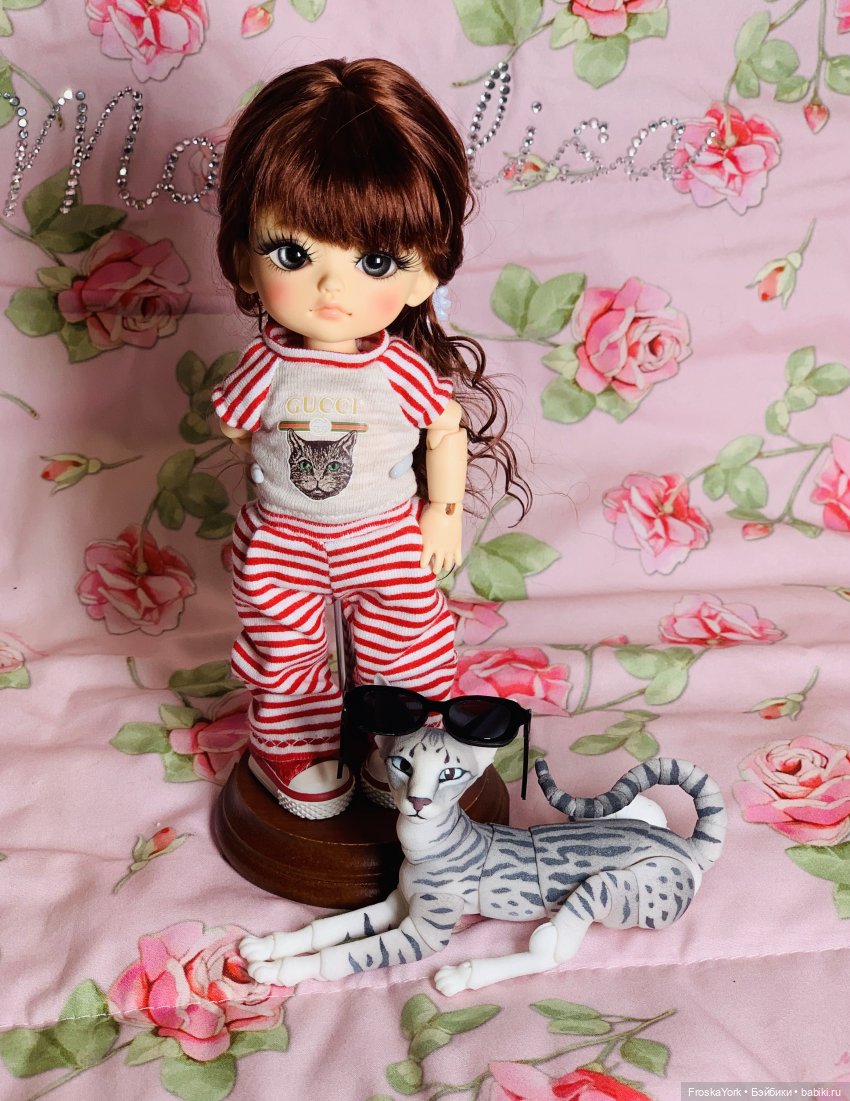 Алиска и кот | Бэйбики Алиска и кот — Куклы Latidoll (Лати): BJD (БЖД) (фото 8)