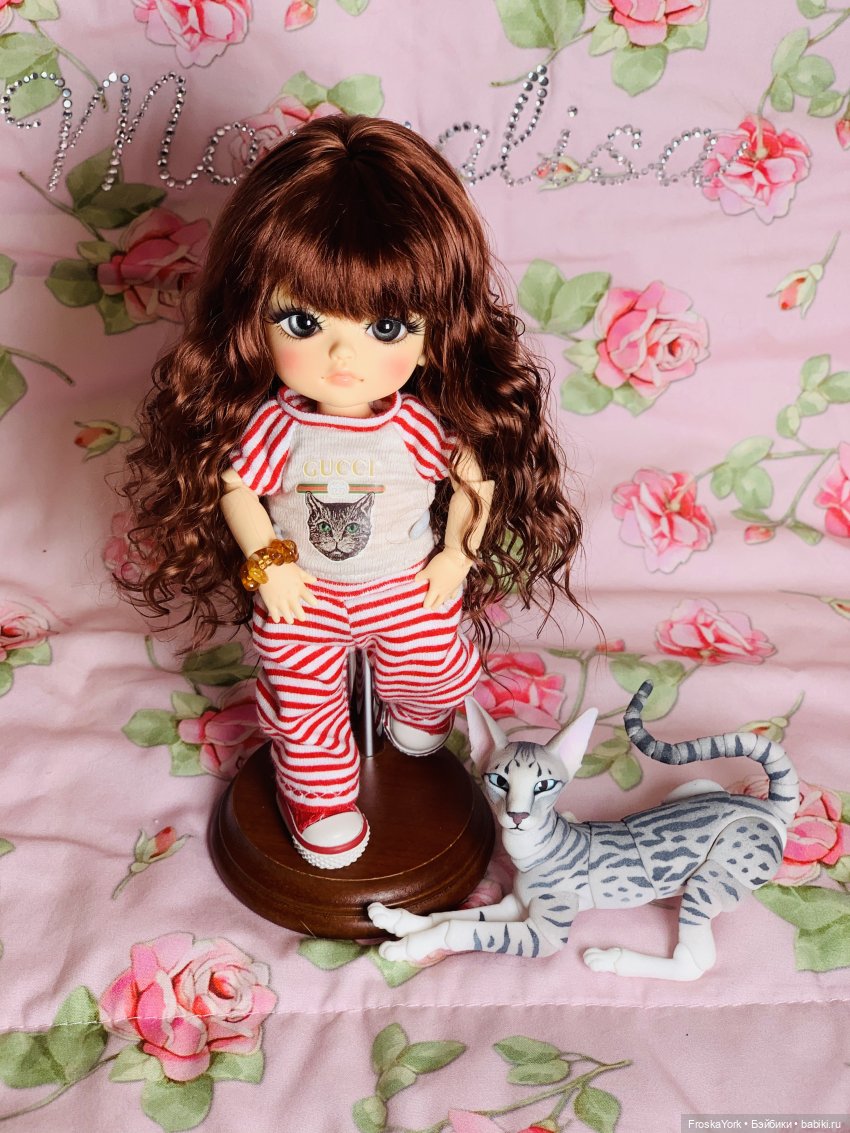 Алиска и кот | Бэйбики Алиска и кот — Куклы Latidoll (Лати): BJD (БЖД) (фото 5)
