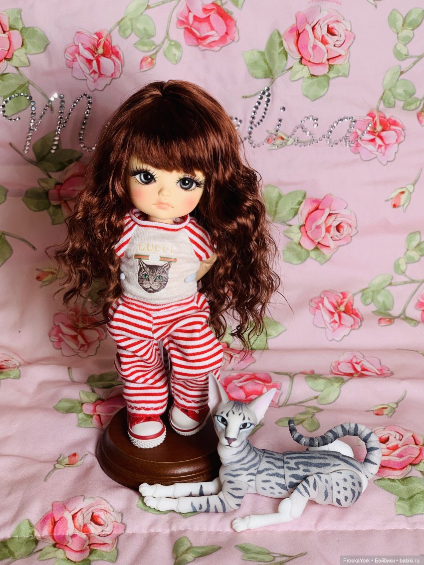 Алиска и кот | Бэйбики Алиска и кот — Куклы Latidoll (Лати): BJD (БЖД) (фото 9)