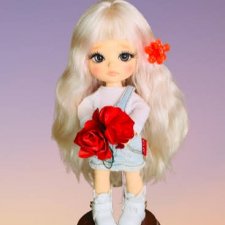 Паричок из козочки 5-6inch, для латишек( Lati Yellow) и кукол с подобным обьёмом головы. Паричок из козочки 5-6inch, для латишек( Lati Yellow) и кукол с подобным обьёмом головы.