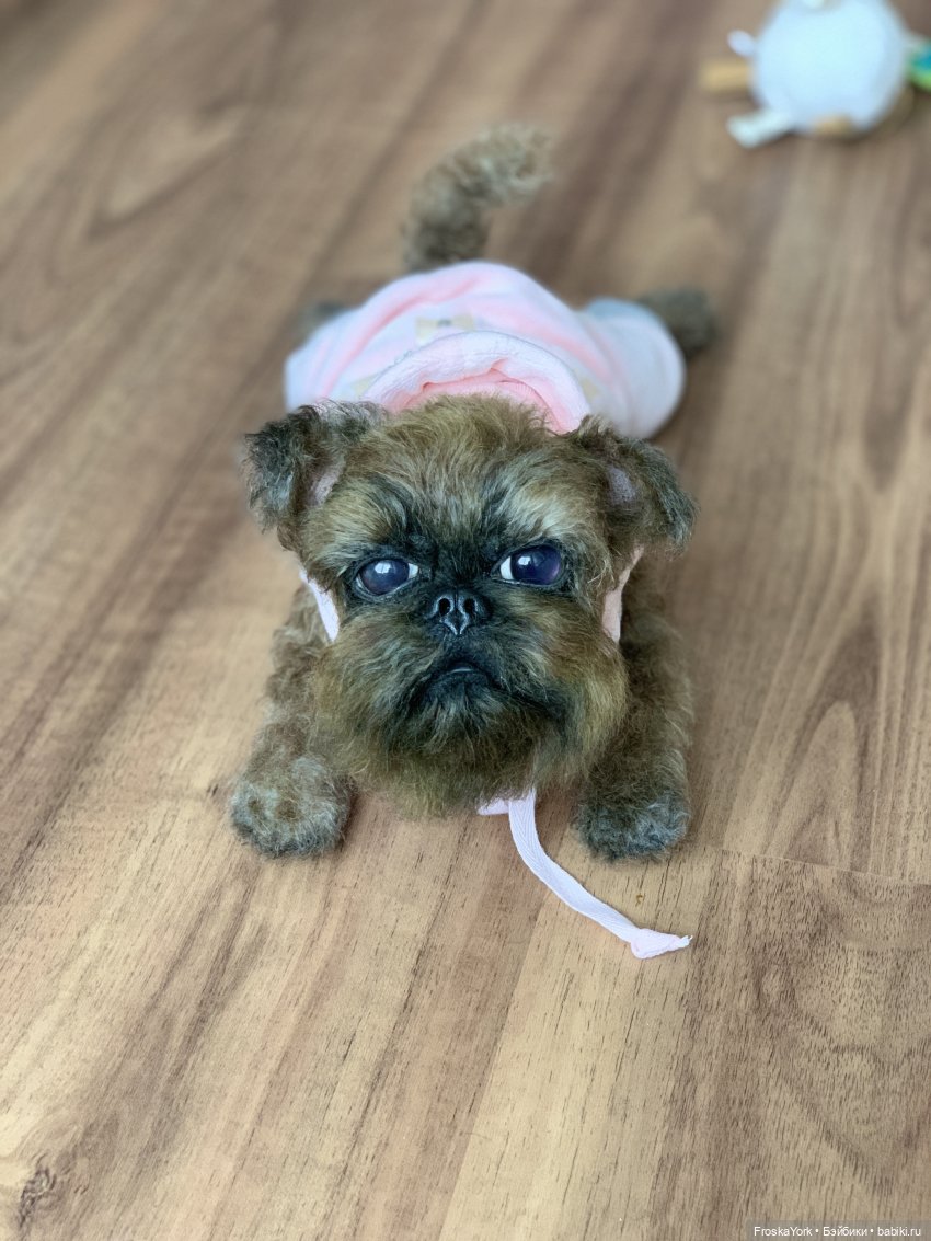 Прогулка перед сном🐶💖😻 — Домашние фото авторских игрушек: Тедди (фото 3)