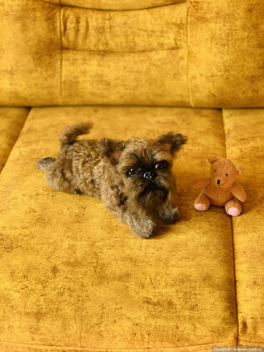 Моя диванная собачка😊💝 — Домашние фото авторских игрушек: Тедди (фото 4)