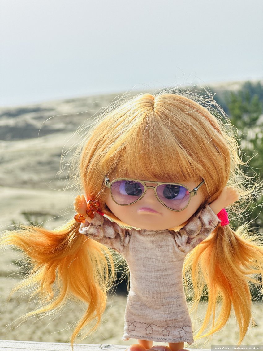 Как Пуговка кота своего выгуливала