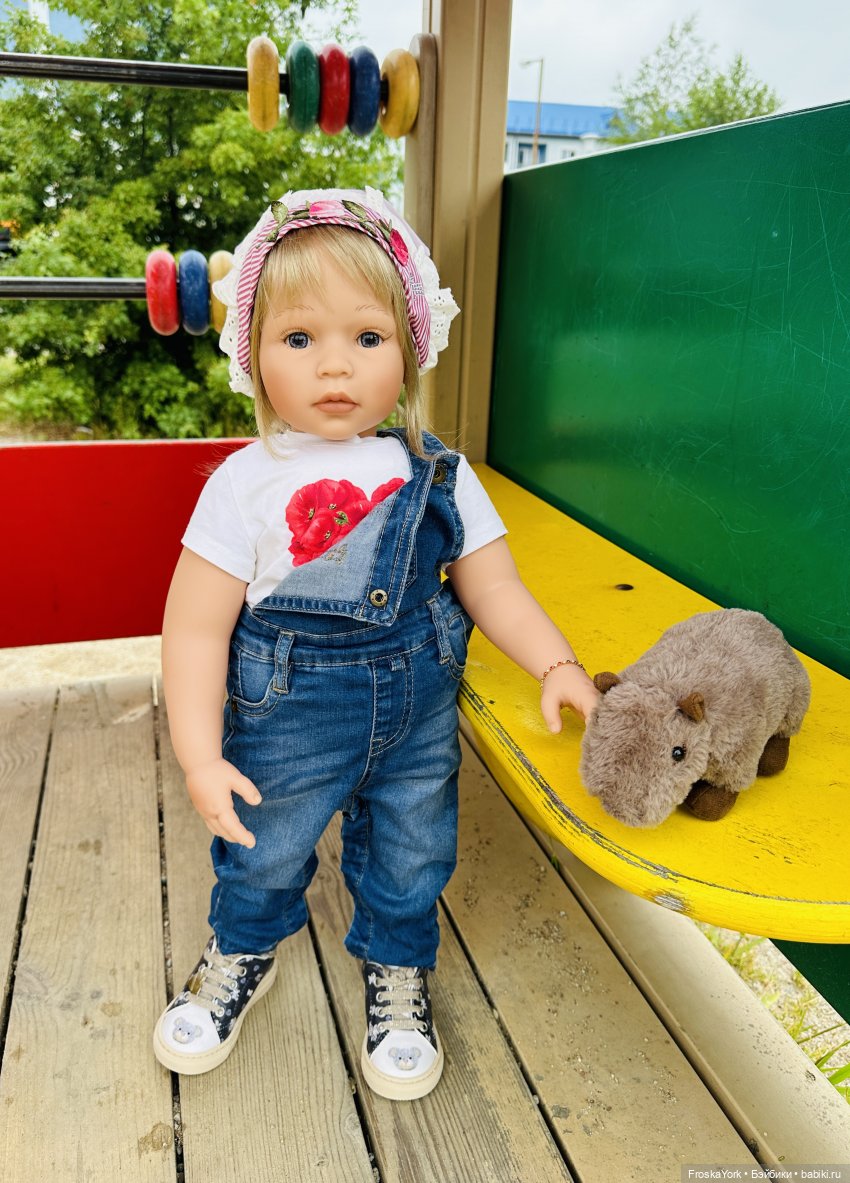 Ева ❤️ Первая прогулка — Куклы Lee Middleton (Ли Миддлтон): Reva Schick