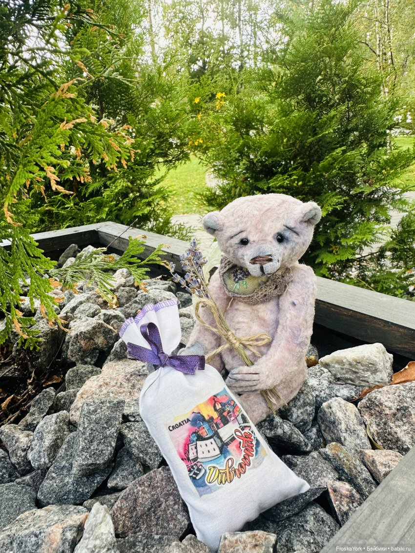 Лавандовый Мишка ❤️Лав❤️ — Домашние фото авторских игрушек: Тедди (фото 2)