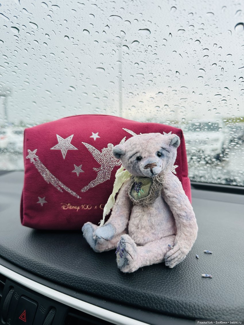 Лавандовый Мишка ❤️Лав❤️ — Домашние фото авторских игрушек: Тедди (фото 4)