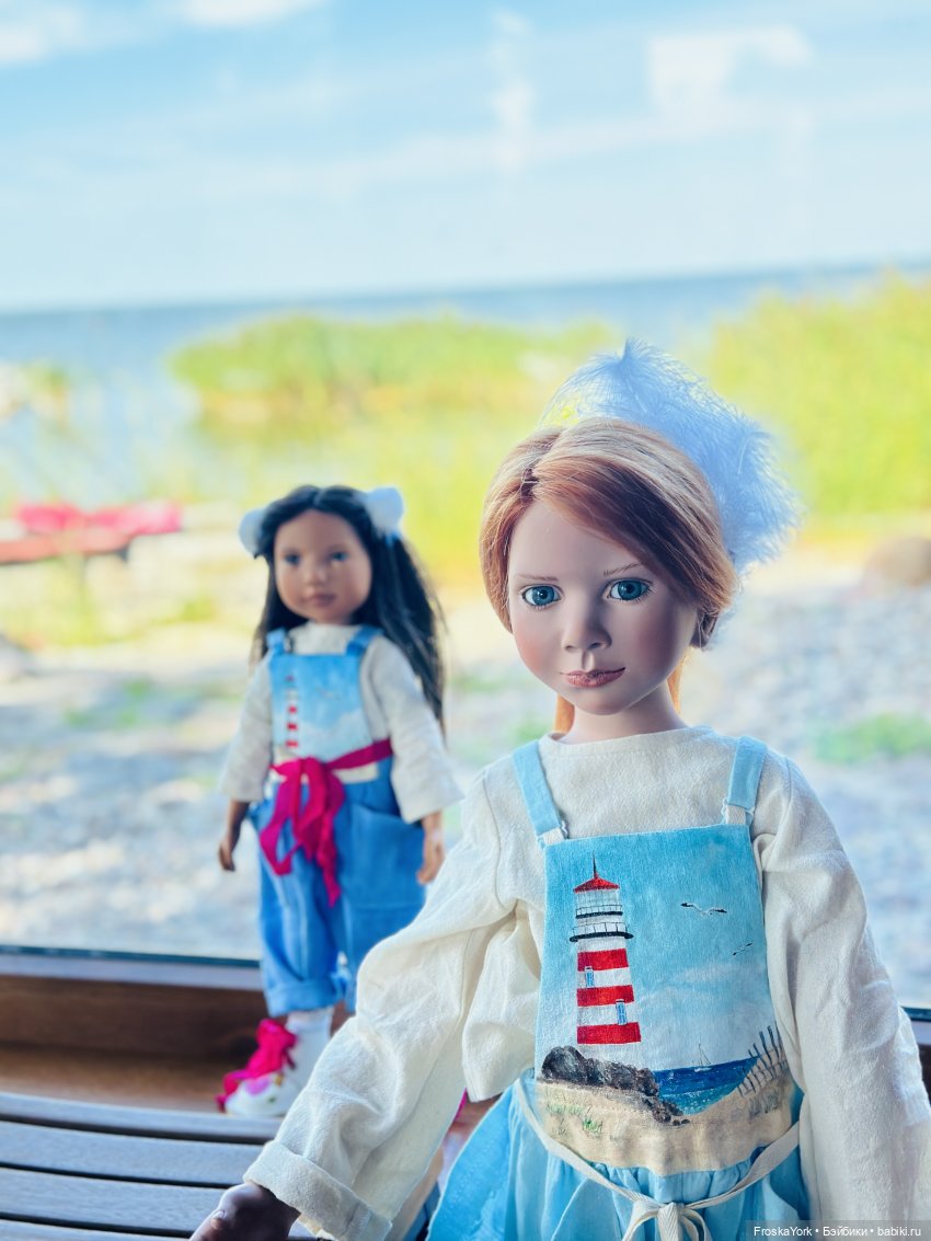 Мотя и Луиза❤️Путешествие на Маяк❤️🌊☀️🎊❤️Часть |