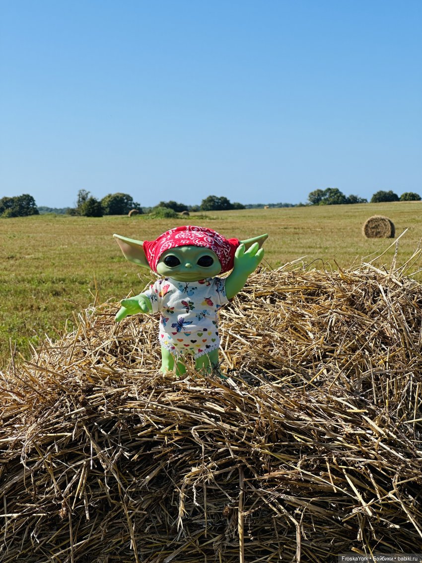 Мой летний малыш Беби-Йода😅❤️🎉 (фото 2)