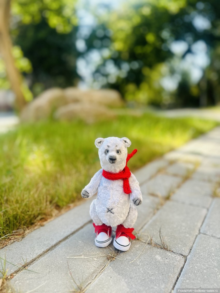 К нам приехал Серёга💖🧸😅 — Домашние фото авторских игрушек: Тедди (фото 2)