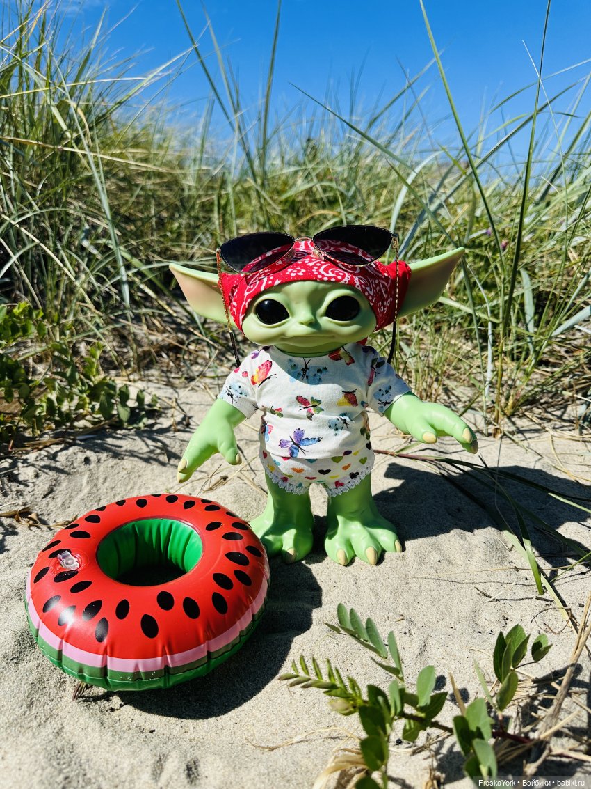 Мой летний малыш Беби-Йода😅❤️🎉 (фото 10)