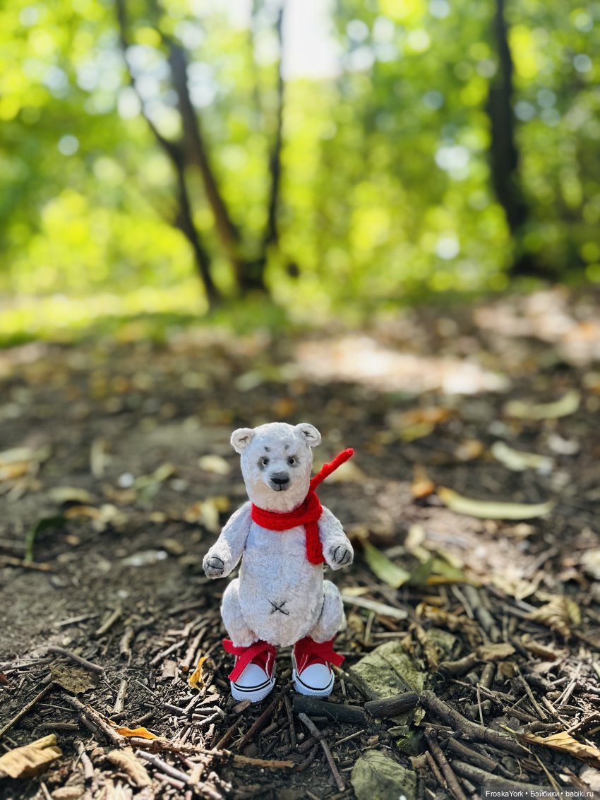 К нам приехал Серёга💖🧸😅 — Домашние фото авторских игрушек: Тедди (фото 3)