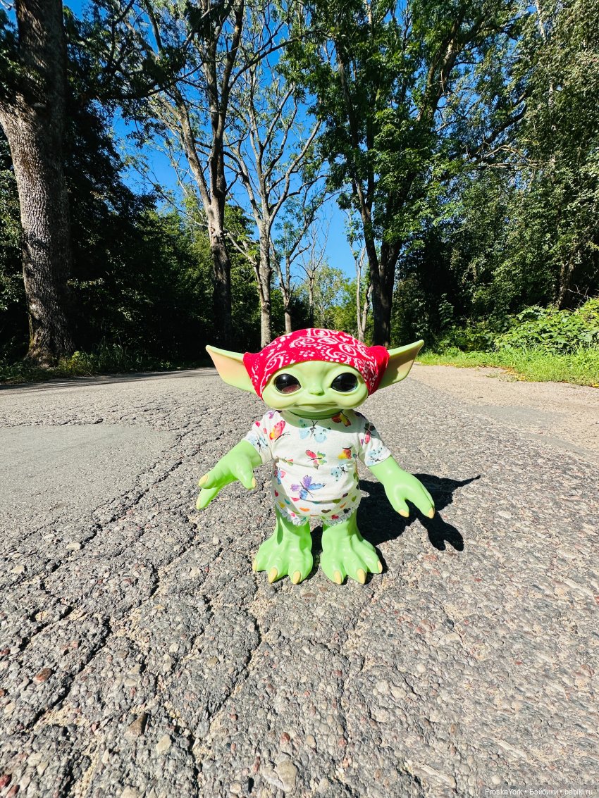 Мой летний малыш Беби-Йода😅❤️🎉 (фото 4)