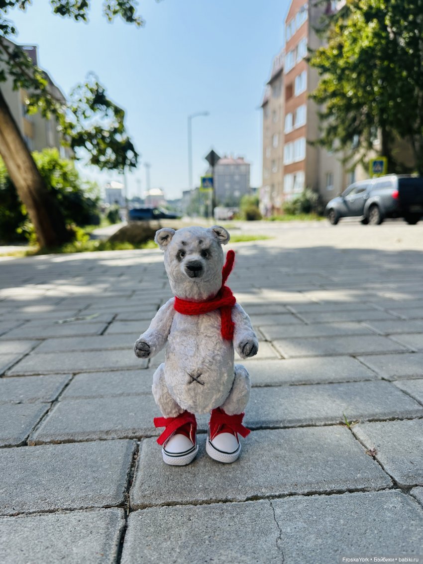 К нам приехал Серёга💖🧸😅 — Домашние фото авторских игрушек: Тедди (фото 9)